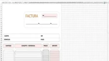 Como crear una factura - Marino Talonario de Facturas A4 En Excel