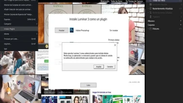 Como instalar Plugin Luminar en Photoshop