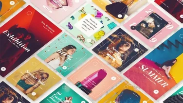 Plantilla animada de historias de Instagram