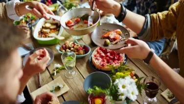 Cena saludable para tus invitados