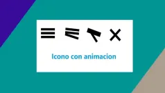 Como crear un icono de hamburguesa animado en CSS