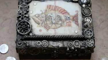 Como hacer una alcancia con el estilo de - Steampunk