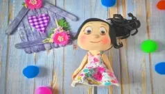 Como hacer una casita hecha de palos de helado
