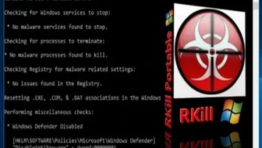 Como usar Rkill para terminar programas sospechosos