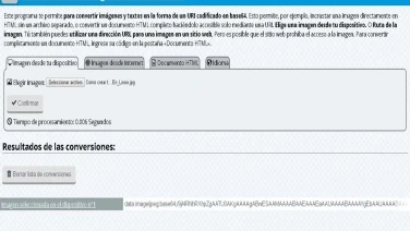 Conversor de imagen a URI de datos