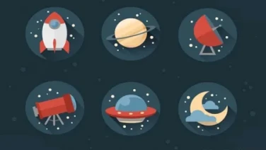 Cómo crear iconos con estilo de espacio con Adobe Photoshop