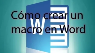 Cómo crear un macro en Word