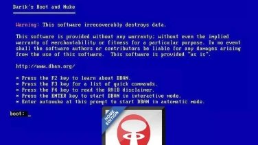 Cómo formatear su disco duro (HDD) de forma segura con DBAN