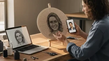 Del retrato digital al arte hecho a mano: nuevas formas de transformar nuestros recuerdos