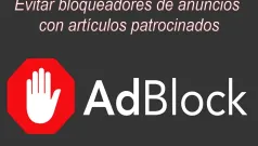 Evitar bloqueadores de anuncios con artículos patrocinados