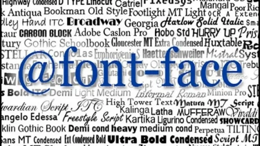 Guía rápida de fuentes web a través de @font-face