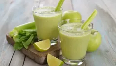 Los beneficios de un batido verde