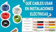 PDF de electricidad residencial ¿Qué tipos de cable usar en instalaciones eléctricas?