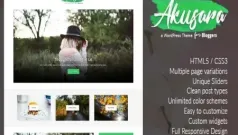 Plantilla para wordpress Akusara