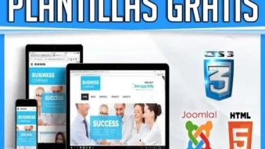 Plantillas Joomla: gratuitas y profesionales