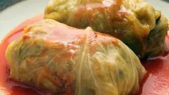 Repollo relleno agridulce