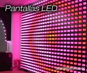 Componentes De Una Pantalla LED Y LCD