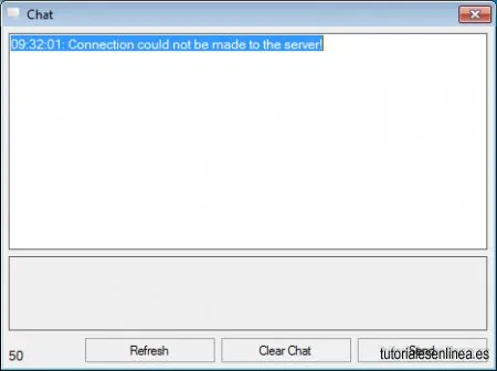 Función de chat de PadCrypt