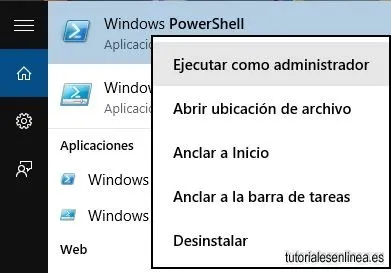 Utilizar PowerShell para desisntalar apps predeterminadas en Windows 10