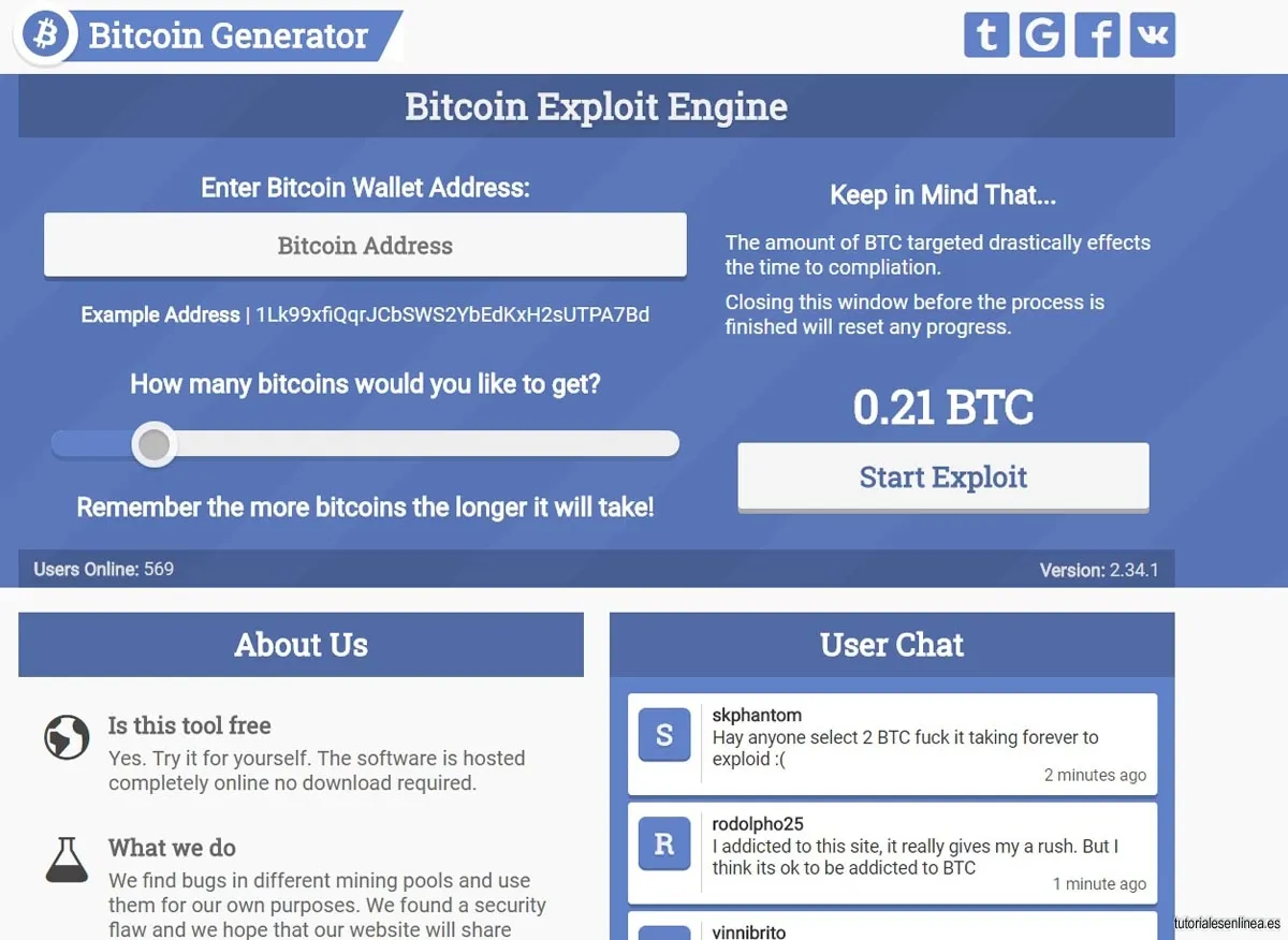 generator bitcoin fals)