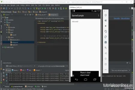 Comenzar en Android Studio colocando publicidad a tu App