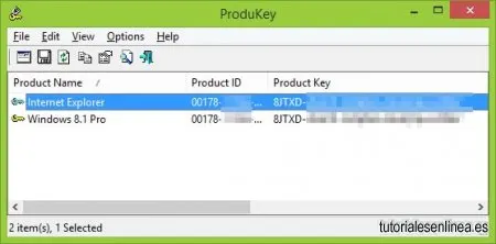 Cómo encontrar la clave de Windows 8 y 8.1 instalados