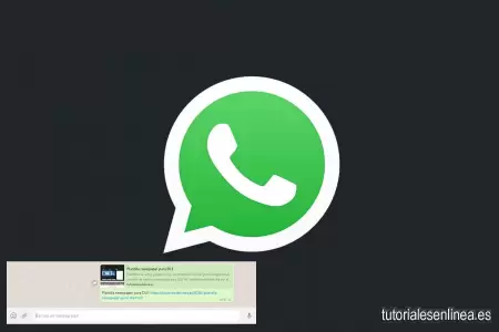 Vista previa de fragmentos enriquecidos de WhatsApp: proporciona una imagen para compartir enlaces
