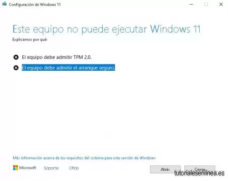 Tu hardware soporta Windows 11