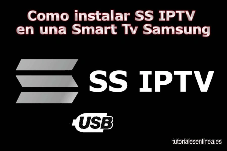 Como instalar SS IPTV en una Smart Tv Samsung
