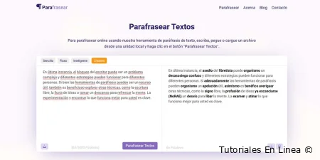 ¿Parafraseartextos.net realmente ayuda con el bloqueo del escritor?
